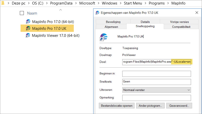 MapInfo in meerdere talen